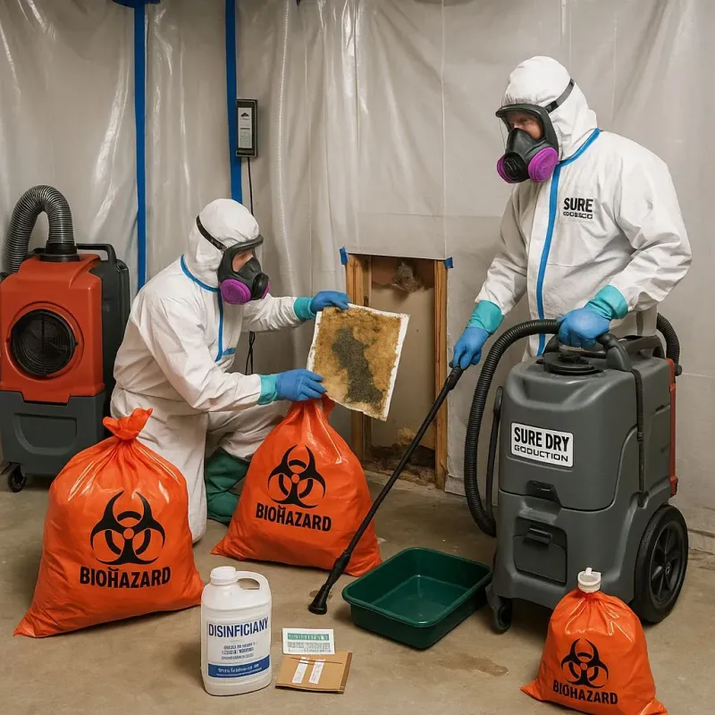 Contaminated Water Handling Protocols process in Doffing, TX