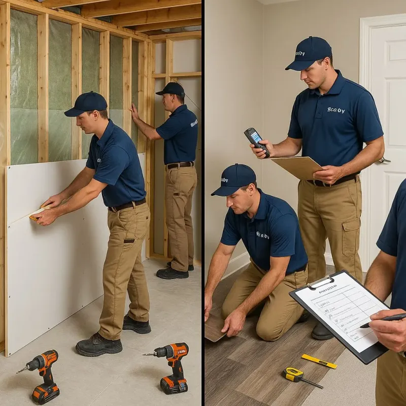 Repairs and Reconstruction process in Doffing, TX